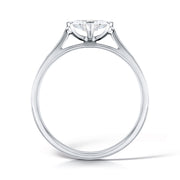 Marquise Cut 4 Claw Solitaire Diamond Ring